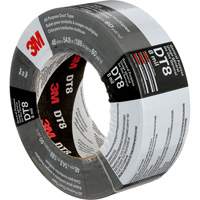 DT8 All-Purpose Duct Tape, 8 mils, Black, 48 mm (2") x 55 m (180') Sécurité Médic