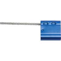 High Security Security Seal, 12", Metal, Cable Seal Sécurité Médic