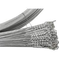 Baling Wire, Galvanized, 13-1/2' L, 13 ga. Sécurité Médic