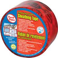 Ruban de rev&ecirc;tement pour entrepreneurs, 60 mm (2-3/8") x 0,0 m (0,0'), Rouge Sécurité Médic