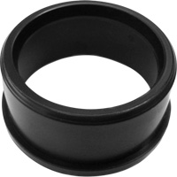 Bague, 1-1/2" x 1-1/4", Chantepleure x noeud, Plastique Sécurité Médic