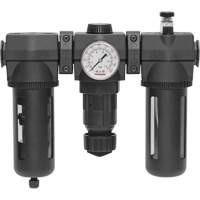 Filter, Regulator & Lubricator Modulair 400 with Manual Drain & Standard Bowl, 3/4" NPTF Sécurité Médic