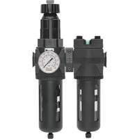 Filter/Regulator & Coalescing Filter Modulair 400 with Standard Bowl & Manual Drain, 3/4" NPTF, 150 PSI, 9.13 fl. oz. Capacity Sécurité Médic