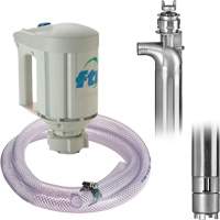 PFS-40 Drum Pump Kit with M3V Motor, Stainless Steel Sécurité Médic