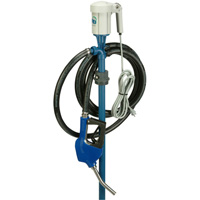 EFP-40 Drum Pump Kit with S1 Motor & DEF Accessories, Polypropylene/Stainless Steel Sécurité Médic