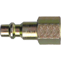 D&eacute;connexion rapide automatique &agrave; une main, Laiton, 3/8" x 1/4" Sécurité Médic