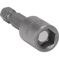 Nutsetter, 5/16" Tip, 1/4" Drive, 1-5/8" L, Magnetic Sécurité Médic