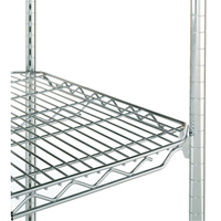 &eacute;lement de rayonnage ajustable Qwikslot, Tiers 4, 48" la x 54" h x 24" p Sécurité Médic