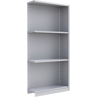 Interlok Shelving Unit, Steel, Boltless, 800 lbs. Capacity, 36" W x 76" H x 24" D Sécurité Médic
