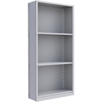 Interlok Shelving Unit, Steel, Boltless, 800 lbs. Capacity, 36" W x 76" H x 24" D Sécurité Médic