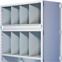 Interlok Boltless Shelving Divider Sécurité Médic
