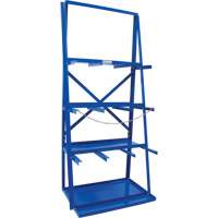 R&acirc;telier de rangement pour barre, Vertical, 3 Niveaux, 36" la x 24" p x 84" h, 3000 lb Cap. Sécurité Médic