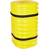 Column Protector, 10" x 10"/10" x 10 " Inside Opening, 24" L x 24" W x 42" H, Yellow Sécurité Médic
