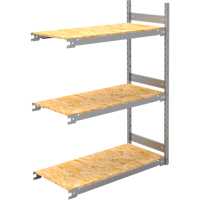 Étagère-classeur de grande largeur, Acier, 3 Tablettes, 42" la x 18" p x 60" h, Ensemble Ajout RN140 | Sécurité Médic