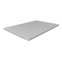 Slotted Angle Shelf, Galvanized Steel, 48" W x 24" D Sécurité Médic