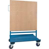 Support combin&eacute; bac/panneau perfor&eacute;, &agrave; deux c&ocirc;t&eacute;s, 38" la x 24-1/2" p x 55" h Sécurité Médic