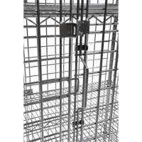 Chariot de s&eacute;curit&eacute;, Chrom&eacute;, 48" x 69" x 24", Capacit&eacute; 500 lb Sécurité Médic