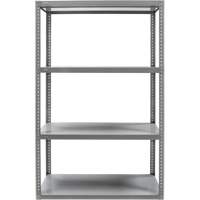 &eacute;tag&egrave;re robuste, Acier, Boulonn&eacute;, Capacit&eacute; 3000 lb, 36" la x 72" h x 24" p Sécurité Médic