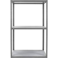 &eacute;tag&egrave;re robuste, Acier, Boulonn&eacute;, Capacit&eacute; 3000 lb, 36" la x 72" h x 24" p Sécurité Médic