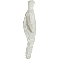 Tychem&reg; 4000 Coveralls, Large, White Sécurité Médic