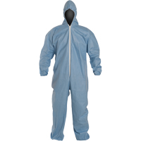 ProShield&reg; 6 SFR Coveralls, Large, Blue, FR Treated Fabric Sécurité Médic
