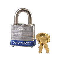 Pin Tumbler Padlock, Keyed Alike, Laminated Steel, 1-9/16" Width Sécurité Médic
