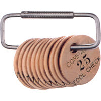 Split Key Rings, 3", Steel Sécurité Médic