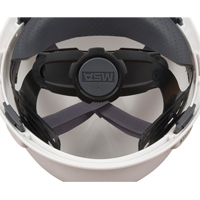 V-Gard&reg; Protective Caps - Fas-Trac&reg; Suspension, Meets CSA Type 1, Ratchet Suspension, Non-Vented Sécurité Médic