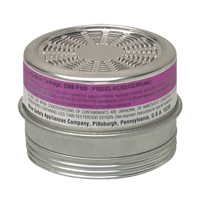 Comfo&reg; Respirator Cartridges, Gas/Vapour Cartridge, Acid Gas/P100 Sécurité Médic