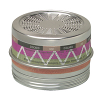 Comfo&reg; Respirator Cartridges, Gas/Vapour Cartridge, Organic Vapour/P100 Sécurité Médic
