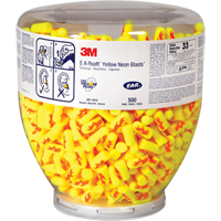 Bouchons d'oreilles E-A-RSoft Yellow Neon, Vrac - Contenant Sécurité Médic