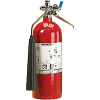 Aluminum Cylinder Carbon Dioxide (CO2) Fire Extinguishers, BC, 15 lbs. Capacity Sécurité Médic