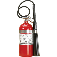 Aluminum Cylinder Carbon Dioxide (CO2) Fire Extinguishers, BC, 10 lbs. Capacity Sécurité Médic
