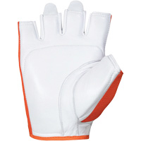 Gants Vibrastop demi-doigts antivibrations, Taille Moyen, Paume Ch&egrave;vre Sécurité Médic