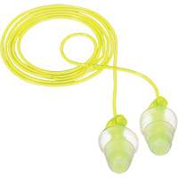 Bouchons d'oreilles r&eacute;utilisables &agrave; trois brides E-A-R, Avec cordon, Vrac - Sac en poly, 26 dB NRR, Taille unique Sécurité Médic