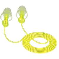 Bouchons d'oreilles r&eacute;utilisables &agrave; trois brides E-A-R, Avec cordon, Vrac - Sac en poly, 26 dB NRR, Taille unique Sécurité Médic