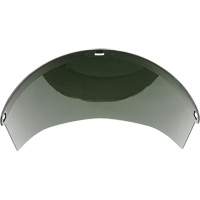Molded Faceshield Window, Polycarbonate, Green Tint Sécurité Médic