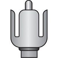 Tiges de s&eacute;curit&eacute; pour support porte-drapeau, usage intensif - accessoires & pi&egrave;ces de rechange Sécurité Médic