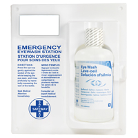 Eyewash Station - Single Station With Eyewash Solution Sécurité Médic
