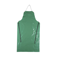 A43 48 CA-43&reg; FR Apron, Polyester/PVC, 29" L x 48" W, Green Sécurité Médic