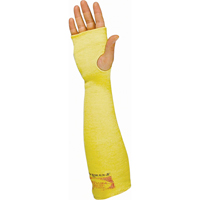 Manchettes, Kevlar, 18", ANSI/ISEA 105 niveau 3, Jaune Sécurité Médic