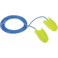 Bouchons d'oreilles avec anneaux de retenue E-A-Rsoft, Vrac - Sac en poly, Grand, Avec cordon Sécurité Médic