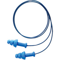 Bouchons d'oreilles r&eacute;utilisables et d&eacute;tectable SmartFit de Howard Leight, Avec cordon, Taille unique, Vrac - Boîte, NRR dB 25 Sécurité Médic