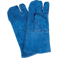Double Palm & Thumb Welding Gloves, Split Cowhide, Size Large Sécurité Médic