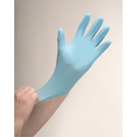 Puncture-Resistant Examination Gloves, Small, Nitrile, 4.5-mil, Powder-Free, Blue Sécurité Médic