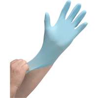 Puncture-Resistant Medical-Grade Disposable Gloves, Small, Nitrile, 3.5-mil, Powder-Free, Blue, Class 2 Sécurité Médic