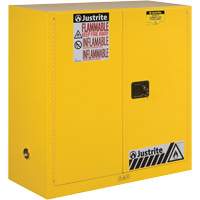 Armoires Sure-Grip EX pour produits inflammables, 30 gal., 2 Porte(s), 43" La x 44" h x 18" p Sécurité Médic