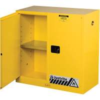 Armoires Sure-Grip EX pour produits inflammables, 30 gal., 2 Porte(s), 43" La x 44" h x 18" p Sécurité Médic