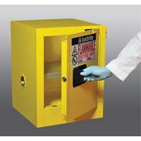Armoire de s&eacute;curit&eacute; de comptoir pour produits inflammables EX Sure-Grip, 4 gal., 1 Porte(s), 17" La x 22" h x 17" p Sécurité Médic