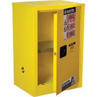 Armoire de s&eacute;curit&eacute; compacte pour produits inflammables EX Sure-Grip, 12 gal., 1 Porte(s), 23,25" La x 35" h x 18" p Sécurité Médic